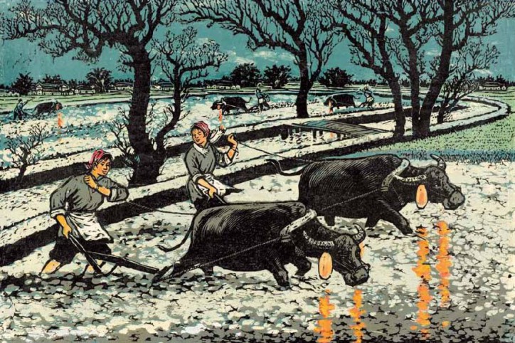 不误农时  1959年  中国美术馆藏、广东美术馆藏24.jpg