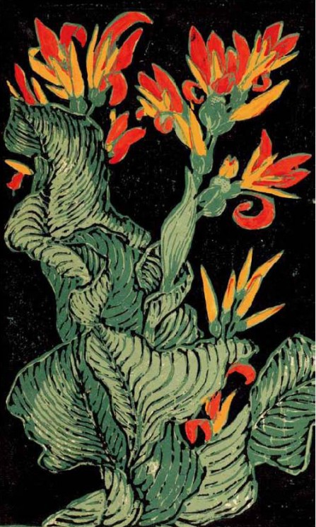 边地鲜花（组画之二）  1962年  中国美术馆藏25.jpg