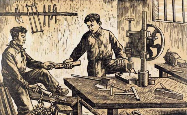 校办工厂  20世纪50年代初  中国美术馆藏21.jpg