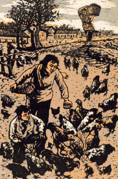 新鸡场  1960年  中国美术馆藏24.jpg