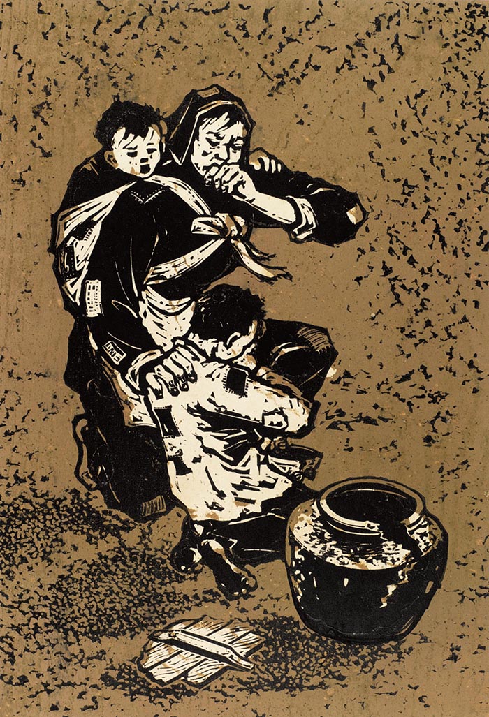 母子 1947年 中国美术美术馆藏 广东美术馆藏 关山月美术馆藏.jpg