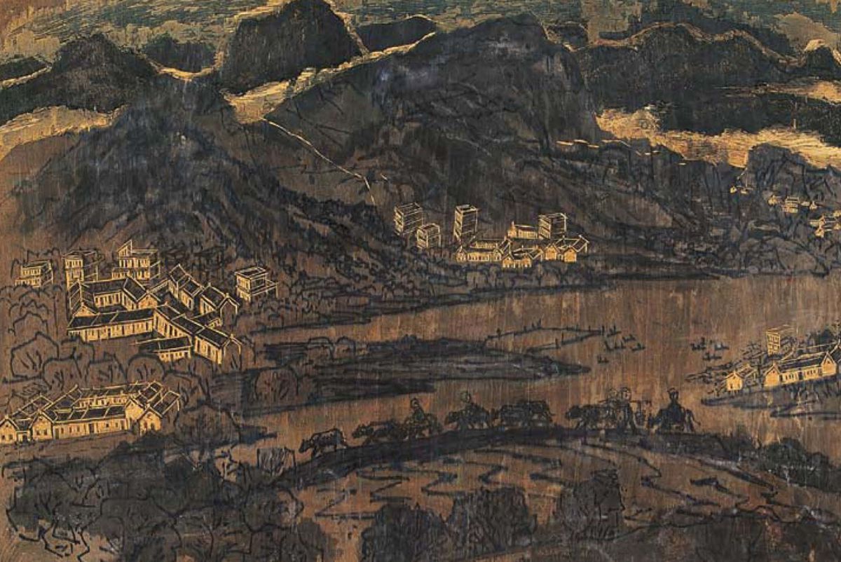 未完成作品 2005年末罗映球开始这幅画的创作,2006年初继续进行,生命的蘧然逝去,使它永远停在未竟状态_副本.jpg