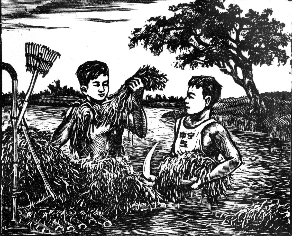 《割猪草》18X15cm 1948年(中国美术馆藏)_副本.jpg