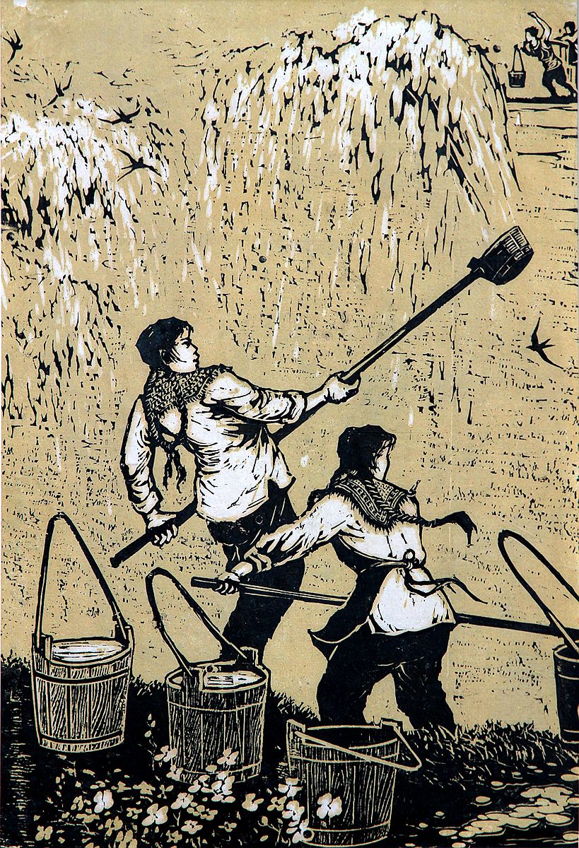 《仙女散花》 42.8x28.6cm 1965年（中国美术馆藏）_副本.jpg