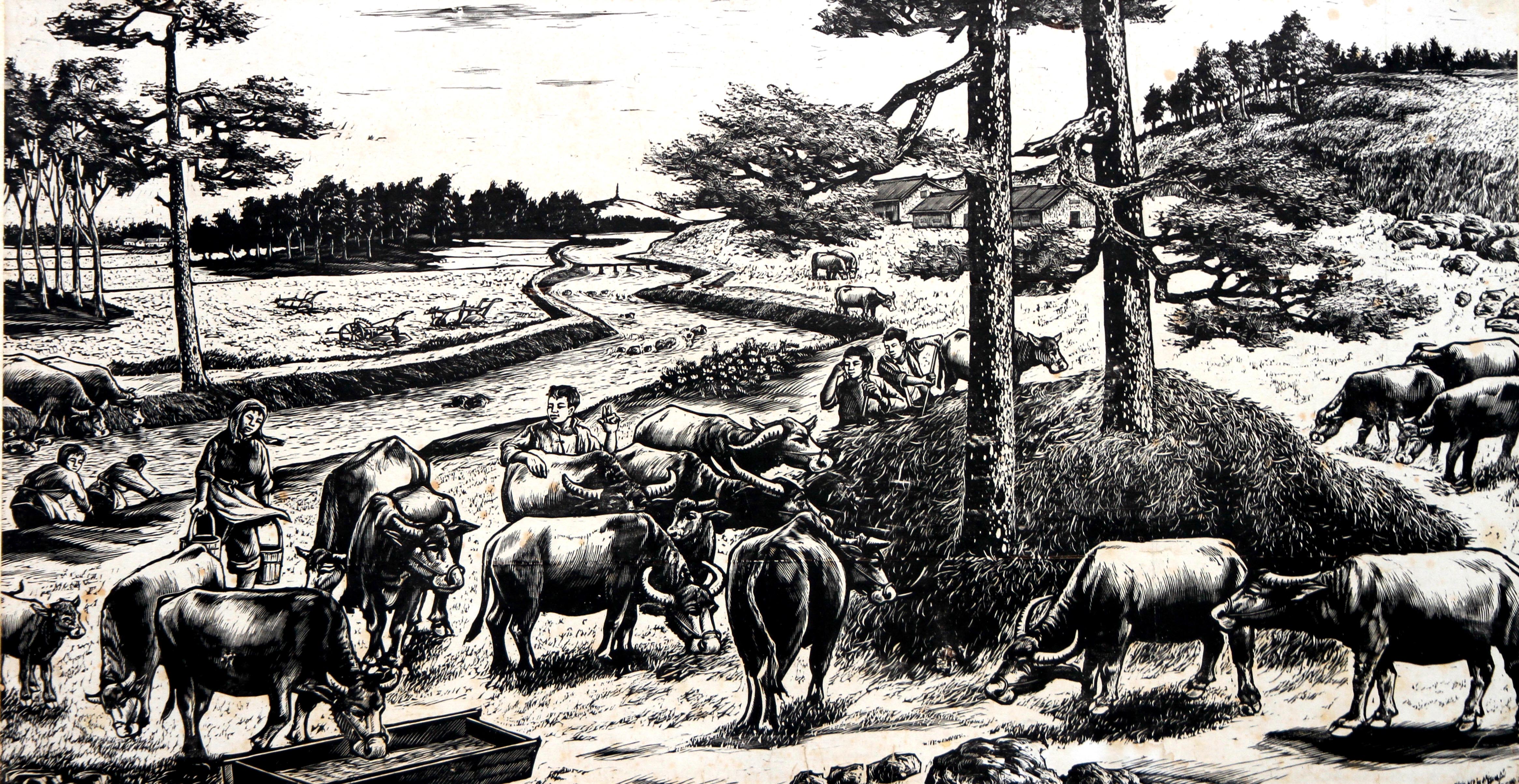 《稍歇》 83.5x43.5cm 1951年（中国美术馆藏）.JPG