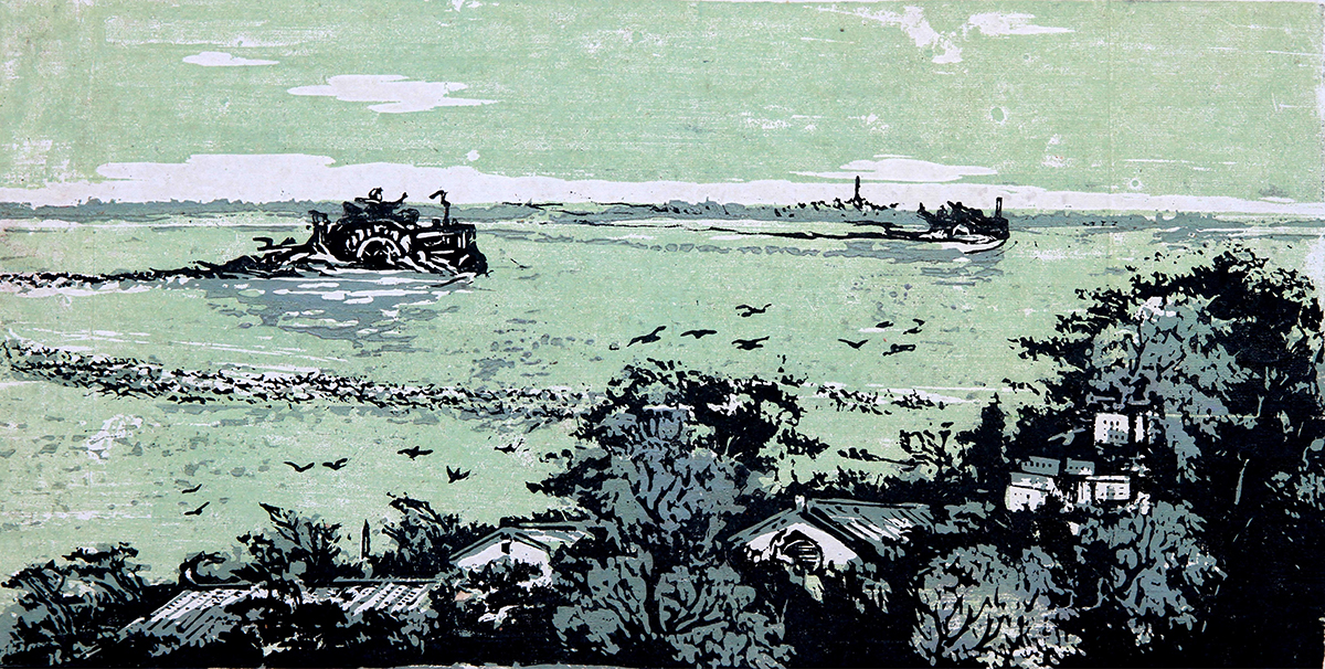 《黎明曲》 43x22cm 1959年（中国美术馆藏）②.jpg