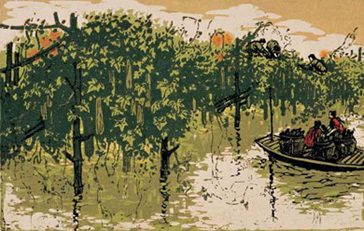 瓜棚  1960年  广东美术馆藏_副本.jpg