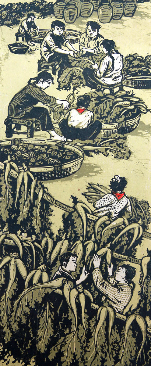 《冬日》 20.1x49.8cm 1954年（ 中国美术馆藏   广东美术馆藏.）_副本.jpg